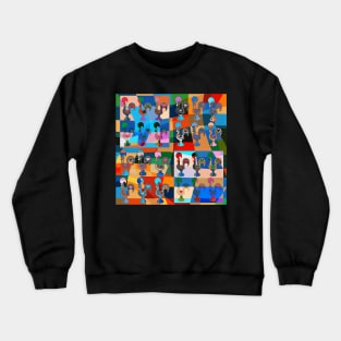 Galo de Barcelos, folk art Crewneck Sweatshirt